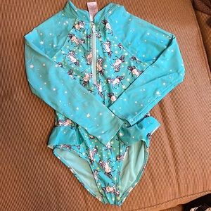 Girls size 4/5 sun protection swim suit